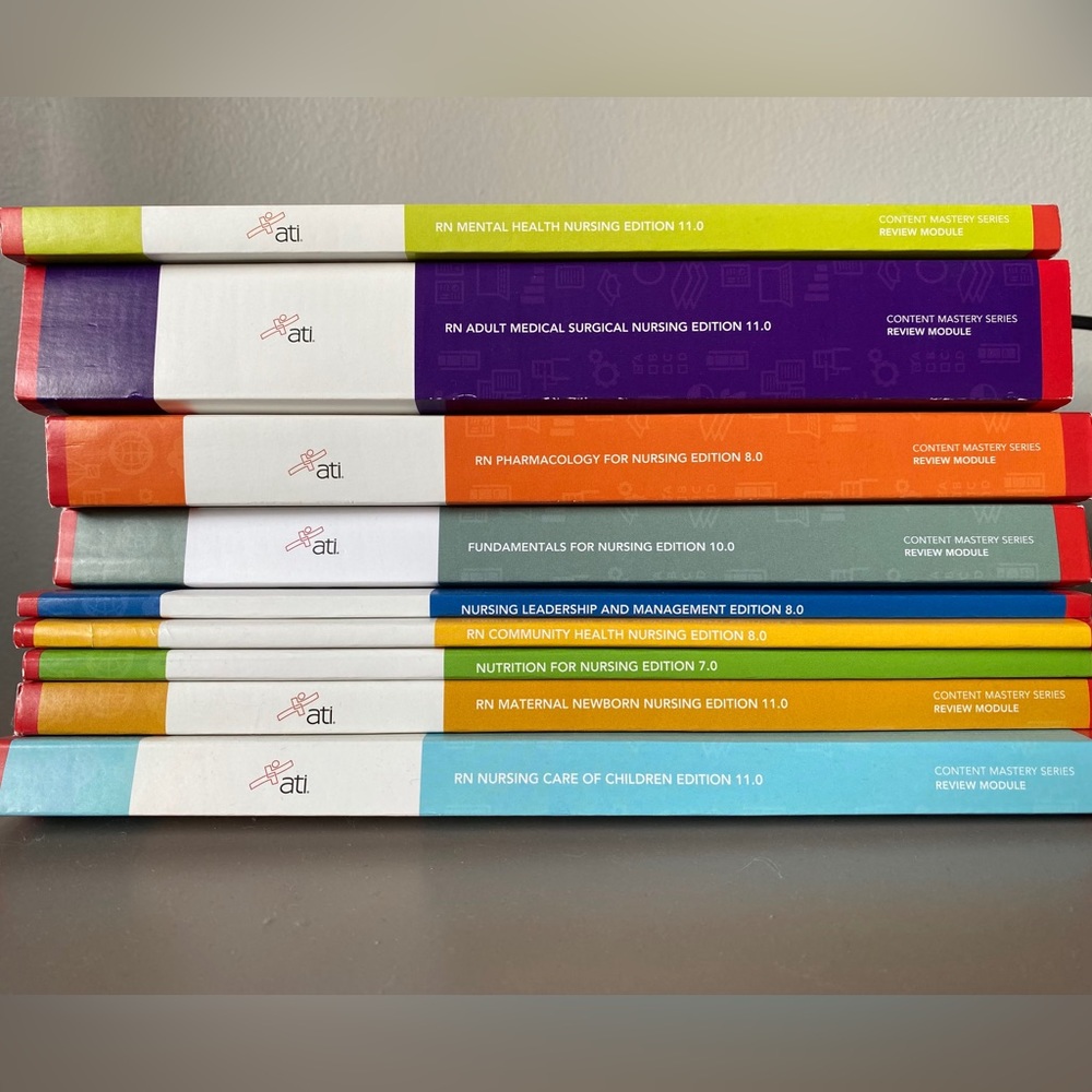 Nursing Edition Book Set - Multicolor